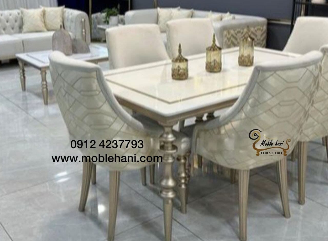 ناهار خوری ۶ نفره مدل وینچنزا