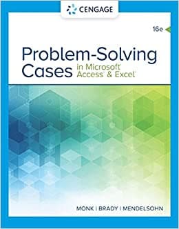 کتاب Problem Solving Cases In Microsoft Access & Excel