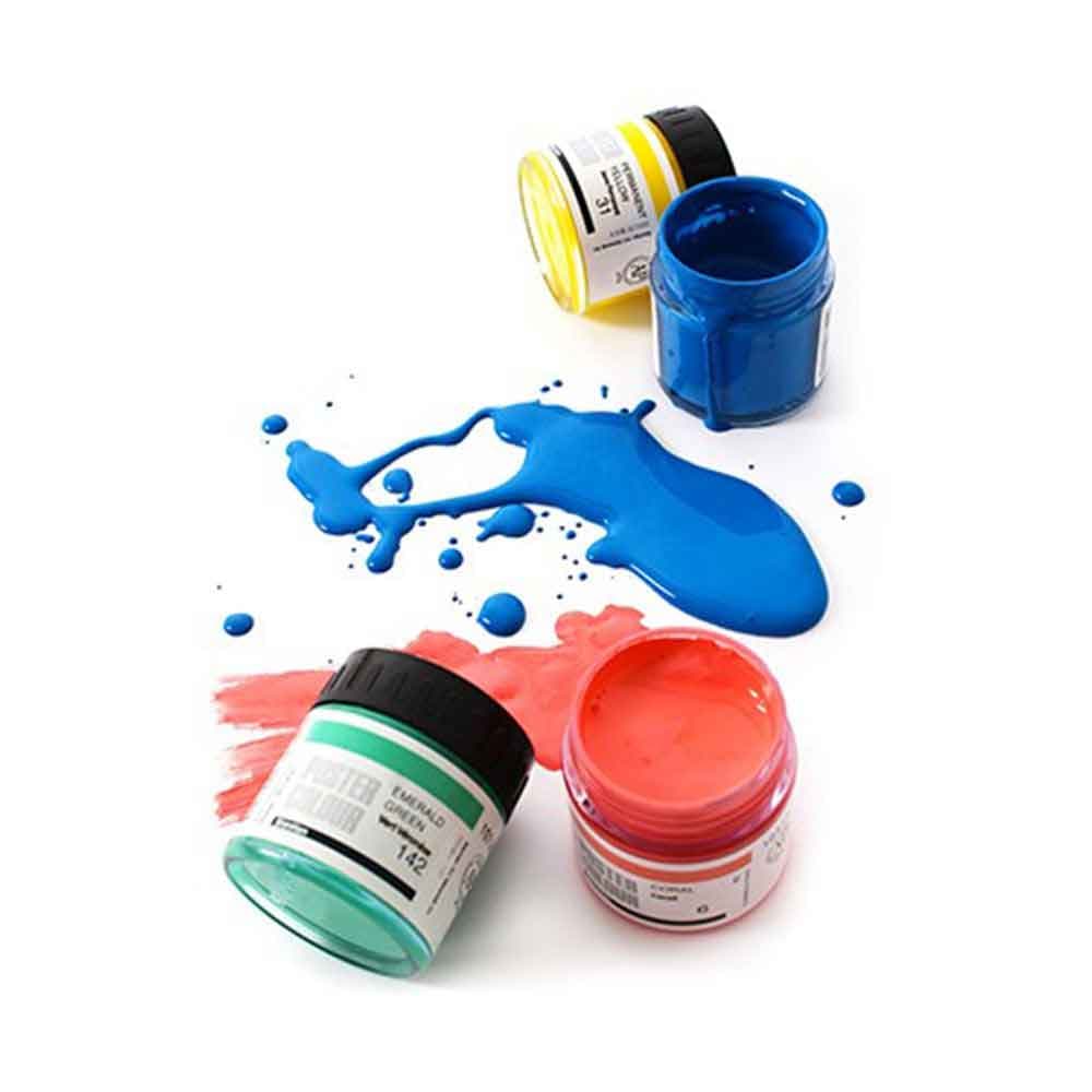گواش سفید شین هان (poster color white 51) — تصویر ۲