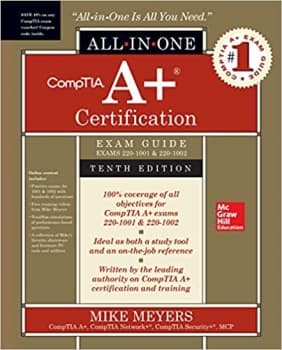 کتاب CompTIA A+ Certification All-in-One Exam Guide, Tenth Edition (Exams 220-1001 & 220-1002)