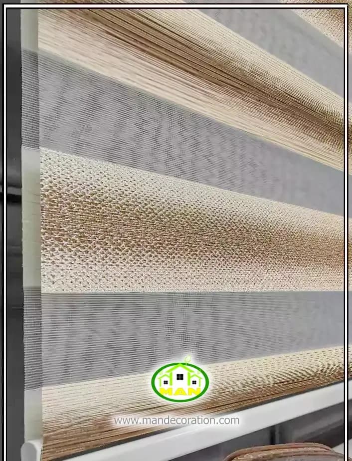 پرده زبرا شب و روز کد5289114 — تصویر ۲