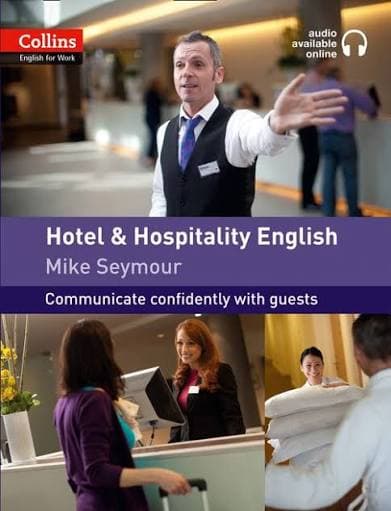 کتاب Collins Hotel and Hospitality English (انگلیسی هتل و مهمان‌ نوازی کالینز) نسخه PDF | مایک سیمور