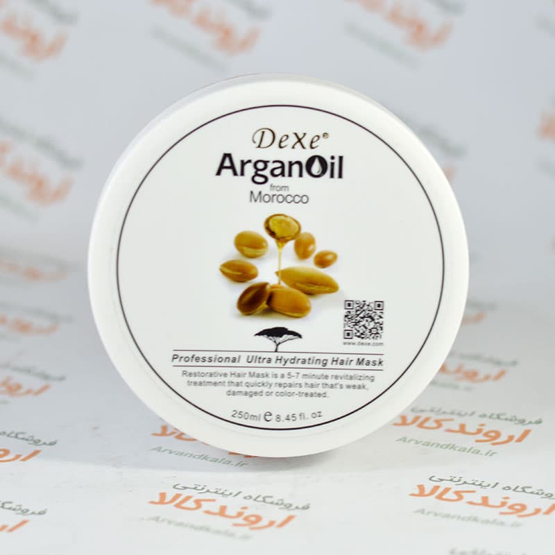 ماسک مو آرگان dexe مدل Argan Oil