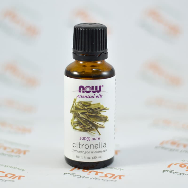 روغن سیترونلا ارگانیک ناوفود Nowfoods(فاقد پلمپ)