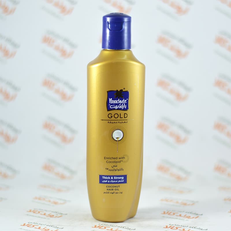 روغن نارگیل پاراشوت Gold مدل Thick – strong حجم 200ml