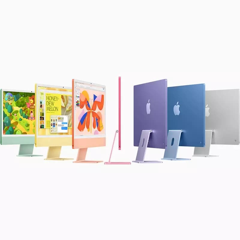 کامپیوتر آل این وان اپل 24 اینچی مدل iMac MWUF3 M4 16GB RAM 256GB SSD — تصویر ۴