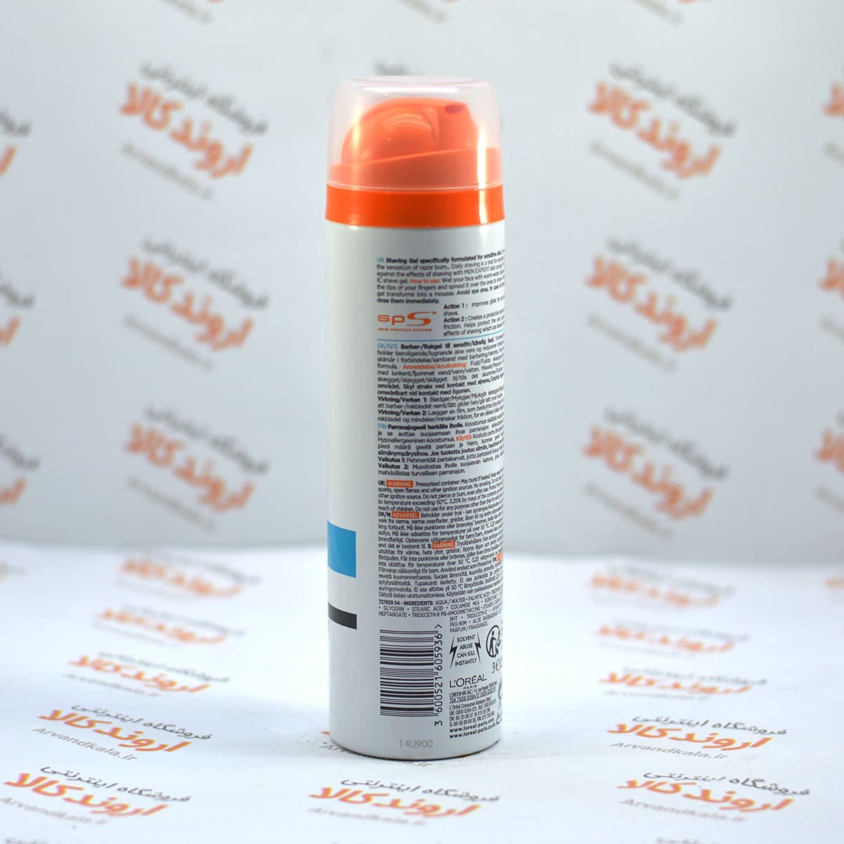 ژل اصلاح لورآل L’OREAL مدل SENSITIVE — تصویر ۲