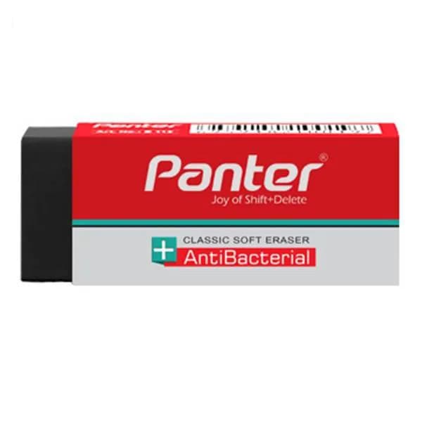 پاک کن پنتر آنتی باکتریال Extra Soft مشکی بزرگ