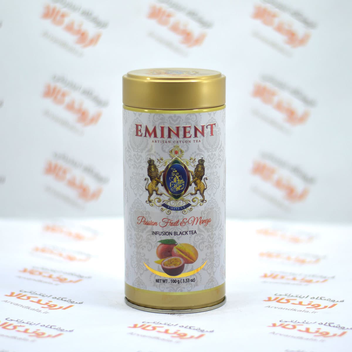 چای سیاه امیننت Eminent مدل passion fruit manga