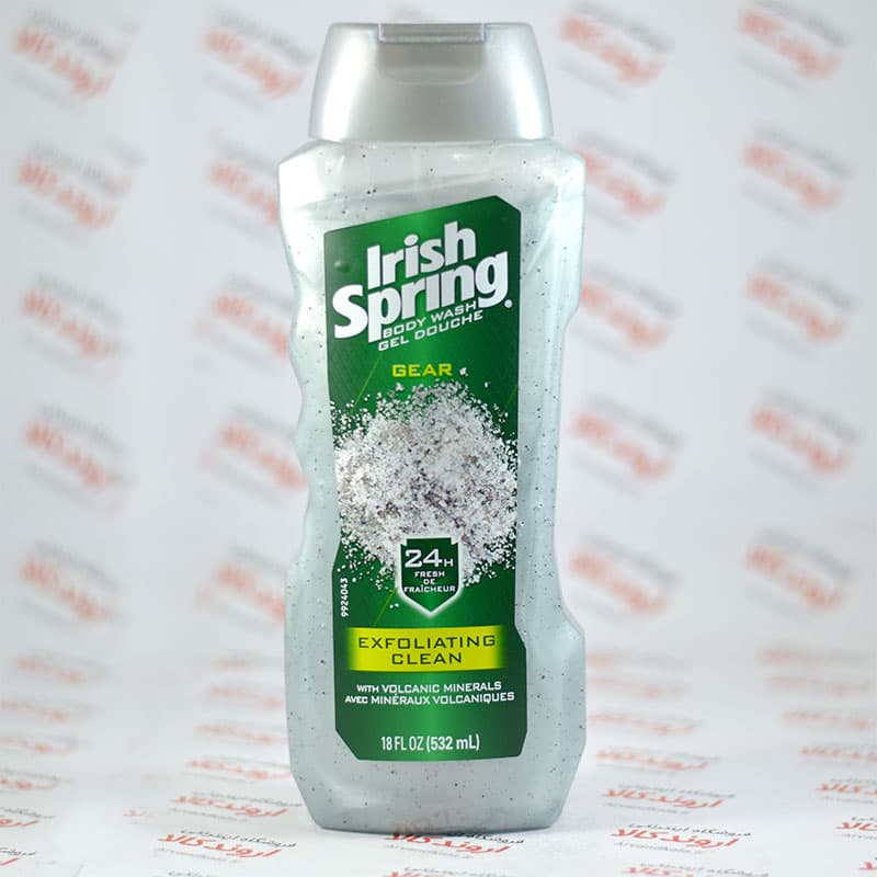 شامپو بدن آیریش اسپرینگ Irish Spring مدل Exfoliating Clean