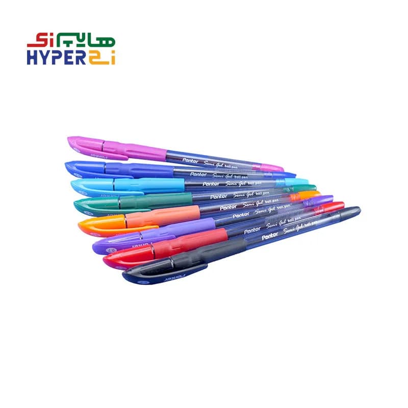 خودکار پنتر semi gel سری M&G ست 8رنگ سايز 0.7 — تصویر ۲