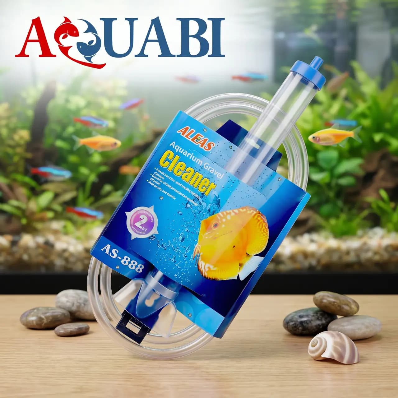سیفون آکواریوم جنکا AS-888 — تصویر ۲