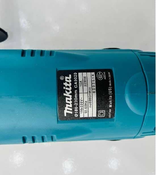 سنگ فرز 2200 وات ماکیتا مدل GA9020 — تصویر ۲