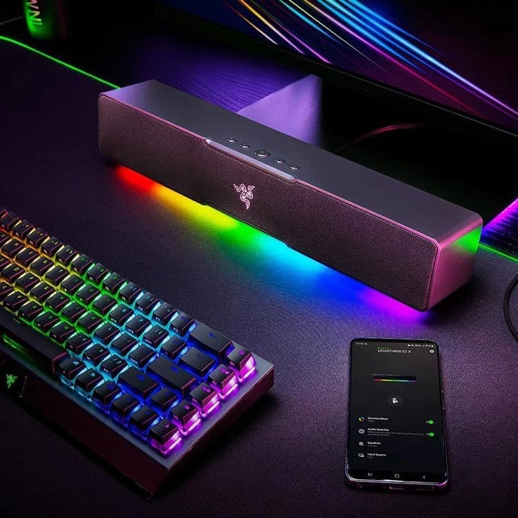 ساندبار گیمینگ ریزر Razer Leviathan V2‍ X — تصویر ۴
