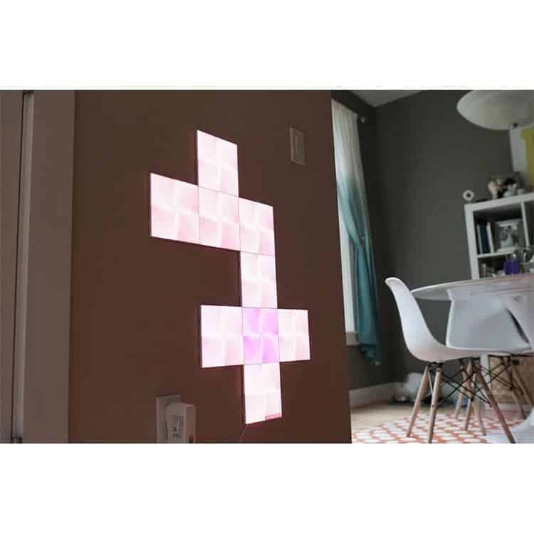 پنل روشنایی هوشمند 9 قطعه Nanoleaf Canvas — تصویر ۸