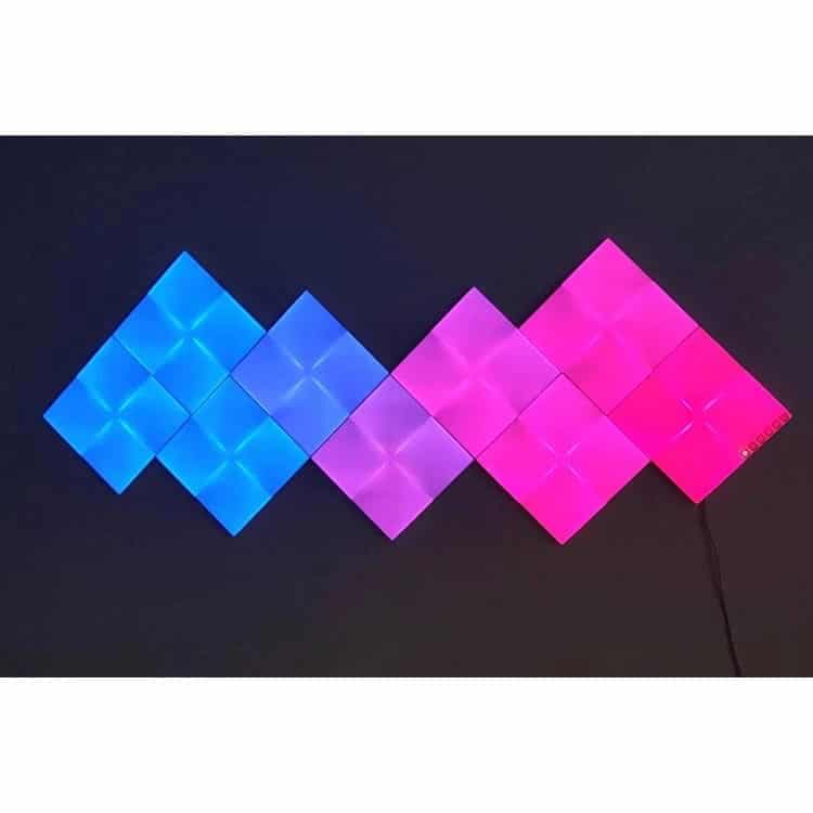 پنل روشنایی هوشمند 9 قطعه Nanoleaf Canvas — تصویر ۶