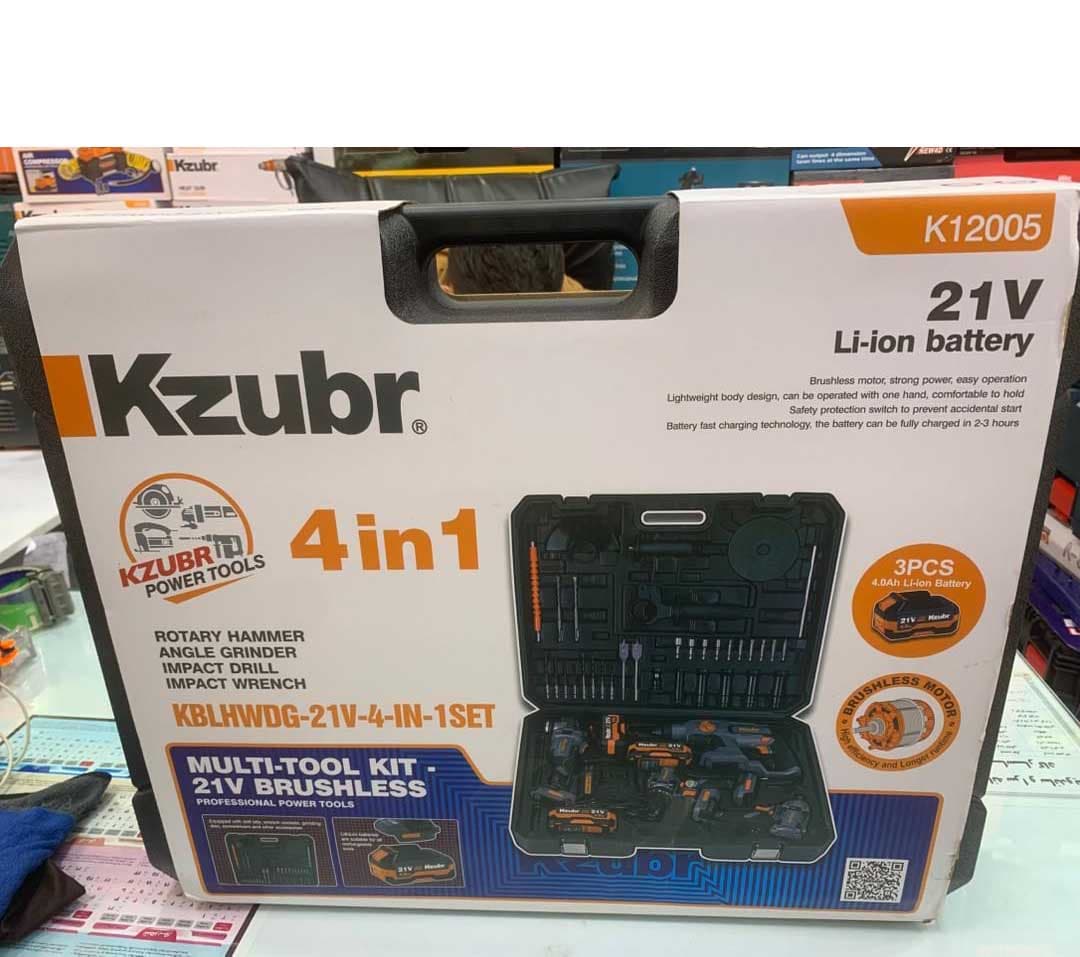 پک چهار قلوی شارژی زوبر مدل K12005 — تصویر ۲