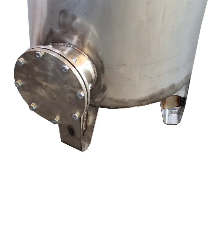 فیلتر شنی استیل استخر آراز صنعت سایز 80*100 — تصویر ۳