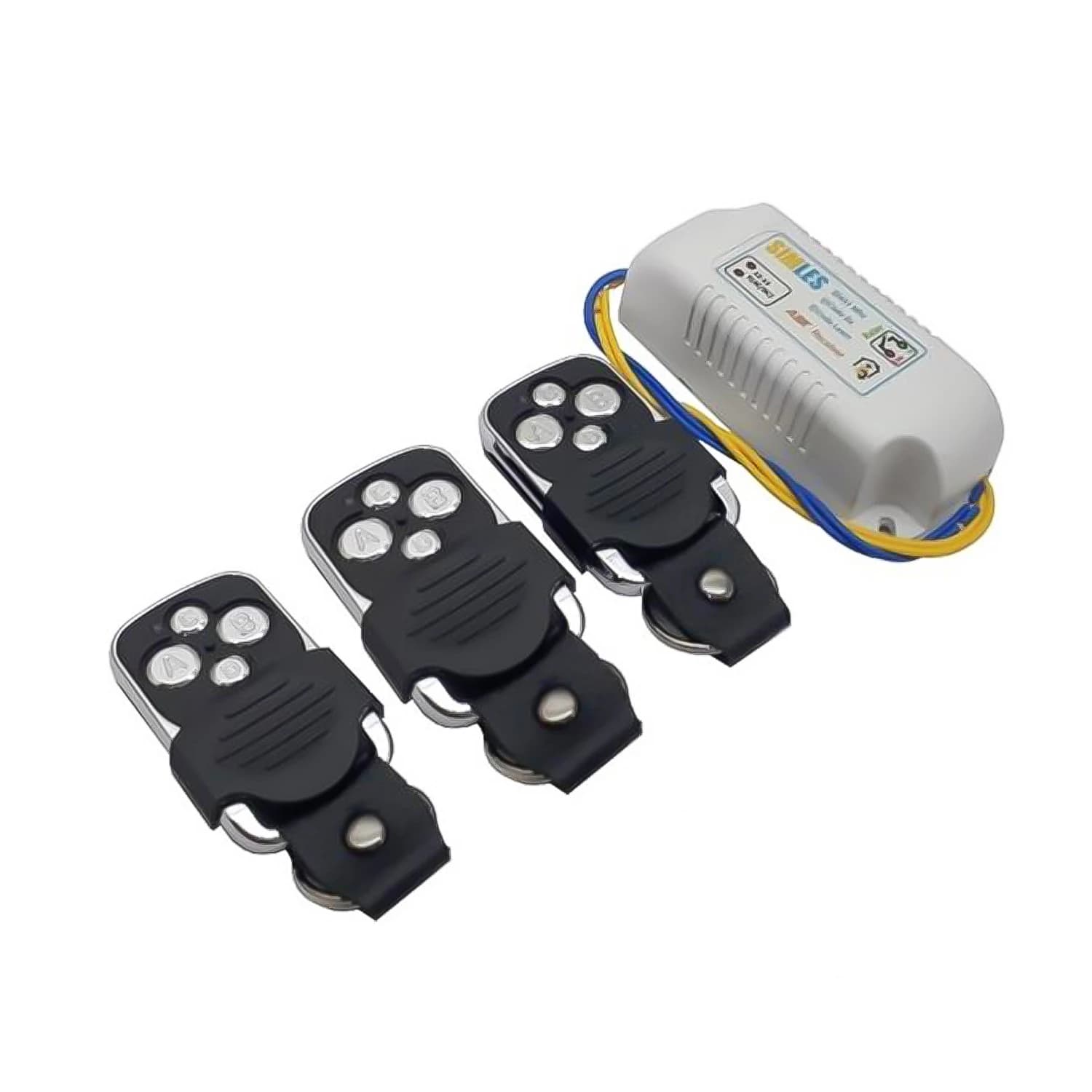 گیرنده و ریموت درب باز کن با فرکانس 433 مگاهرتز به همراه 2 ریموت اضافه — تصویر ۲