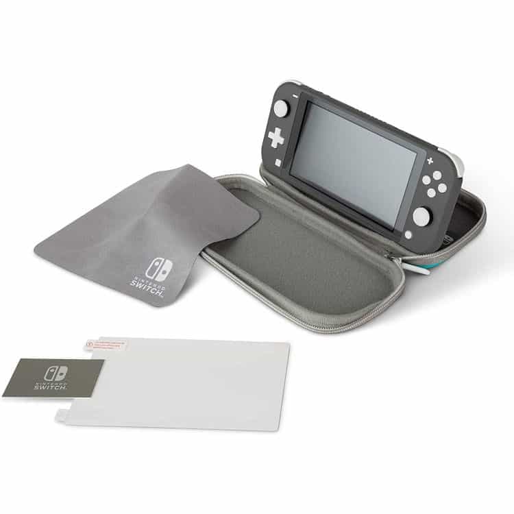 کیف PowerA Stealth Case Kit مخصوص Nintendo Switch Lite – آبی/زرد — تصویر ۳