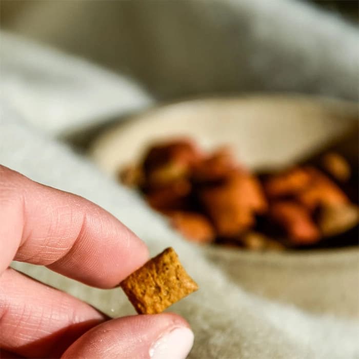 تشویقی گربه جیم کت با طعم پنیری وزن 60 گرم GimCat Nutri Pockets — تصویر ۳