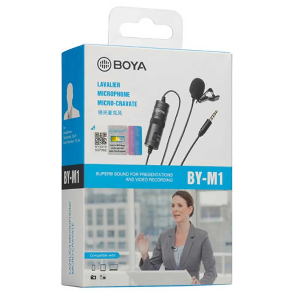 میکروفون یقه ای بویا مدل Boya BY-M1 — تصویر ۵