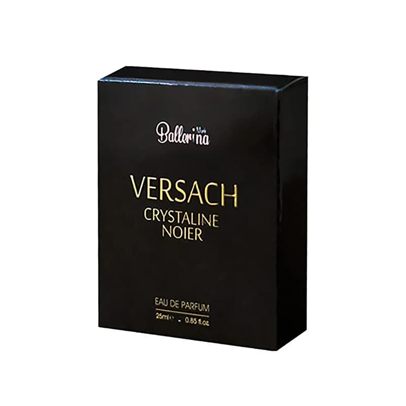 عطر جیبی مردانه بالرینا مدل Crystaline Noier حجم 25 میلی لیتری — تصویر ۲