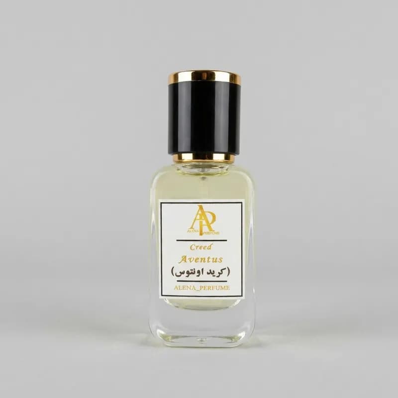 عطر جیبی مردانه آلنا پرفیوم مدل کرید اونتوس با رایحه خنک، مرکباتی و تلخ حجم ۲۰ میلی لیتر