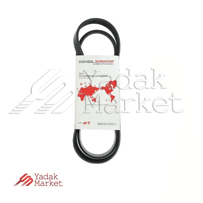تسمه دینام مدل 6PK1565 دانگیل مناسب برای پژو 206 تیپ 2