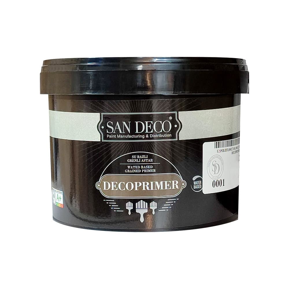 دکو پرایمر چهارکیلوگرم برند ساندکو ترکیه SAN DECO