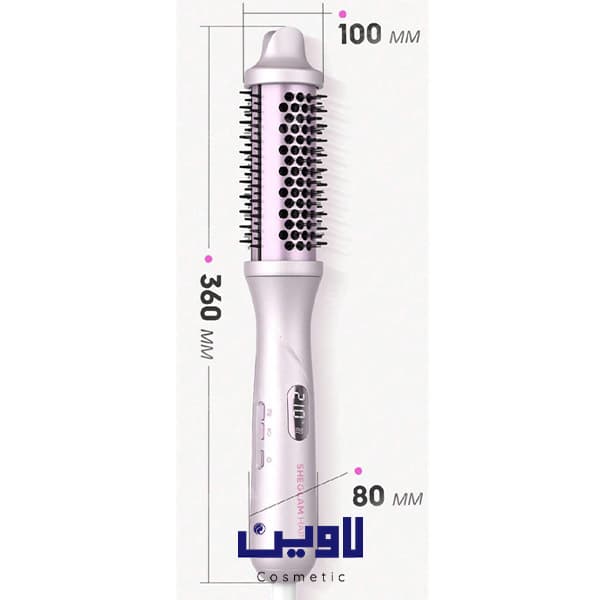 برس پیچ بخار دار شیگلم SHEGLAM مدل هیدرو شات Hydra Shot Steam Blowout Brush Pro [اصل] — تصویر ۴