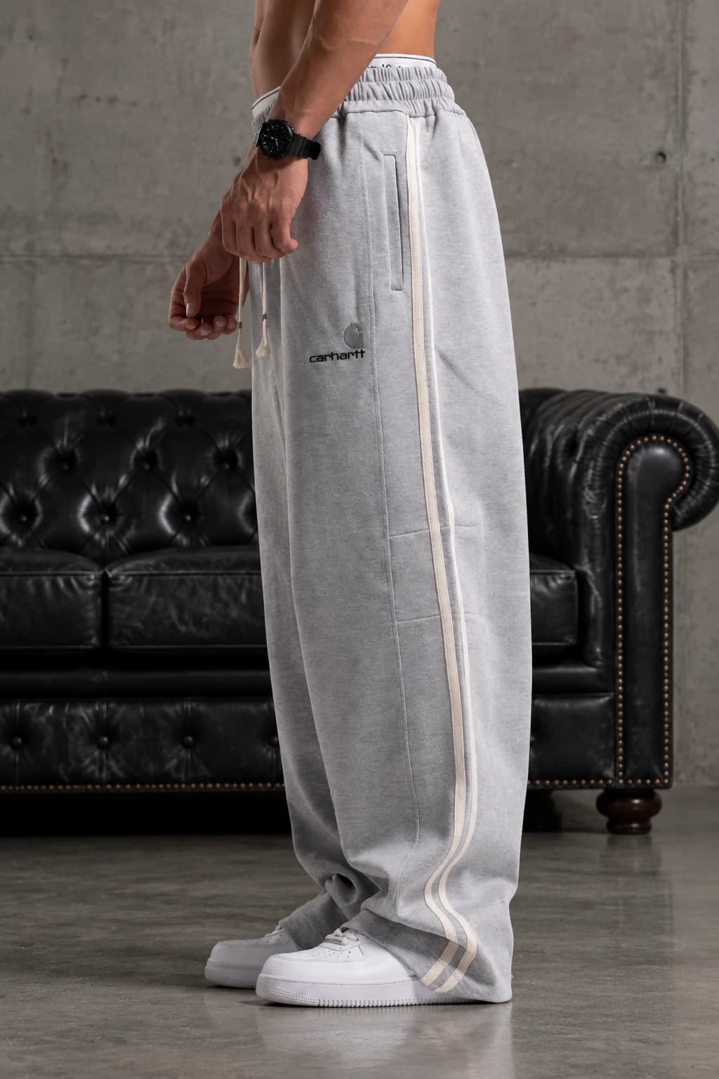 اسلش بگ کارهارت (carhartt) طوسی ملانژ