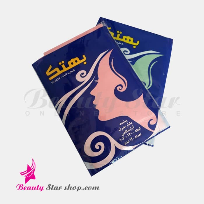 پیش بند رنگ مو یکبار مصرف بسته 12 عددی