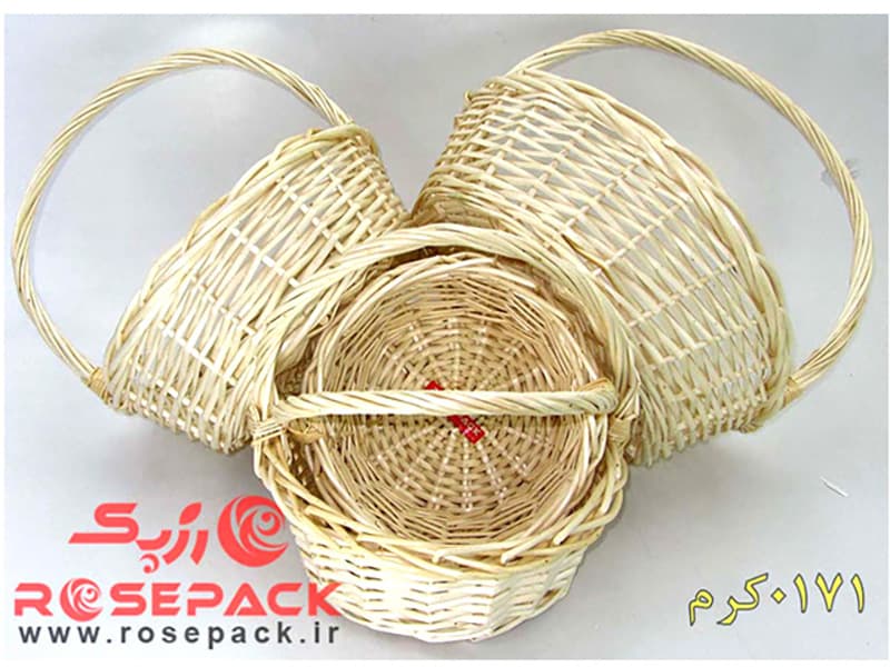 سبد گرد 4تکه خارجی مدل0171