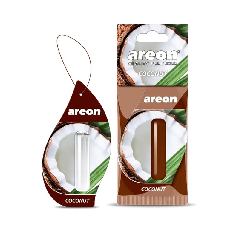 خوشبوکننده کارتی آرئون AREON سری قطرهای رایحه نارگیل Coconut