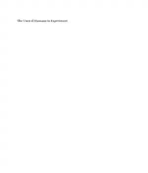 دانلود کتاب The Uses of Humans in Experiment: Perspectives from the 17th to the 20th Century – کاربردهای انسان در…