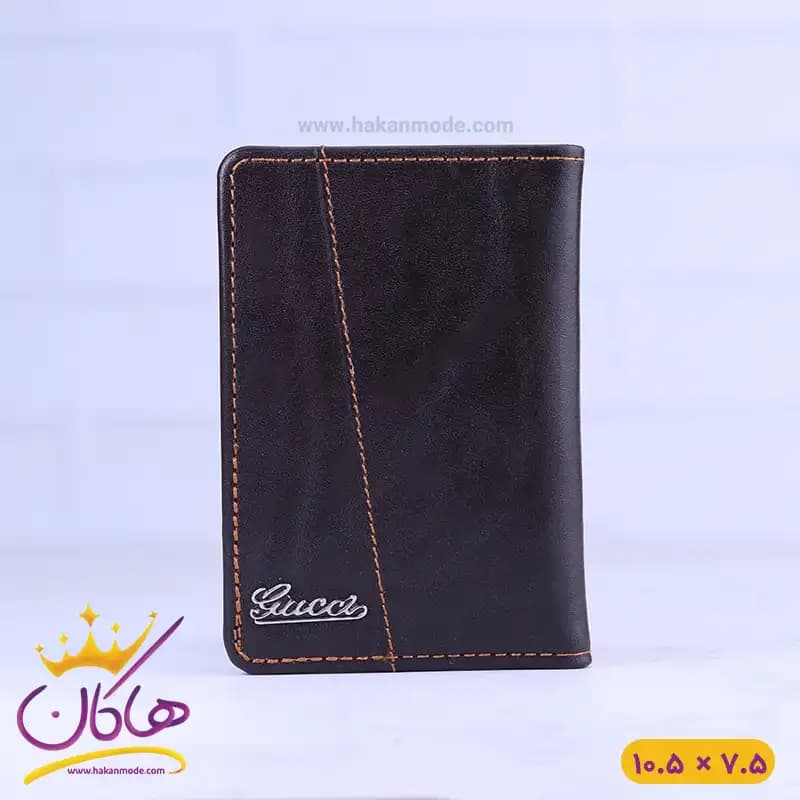 کیف جاکارتی مردانه چرم گوچی 403 — تصویر ۴