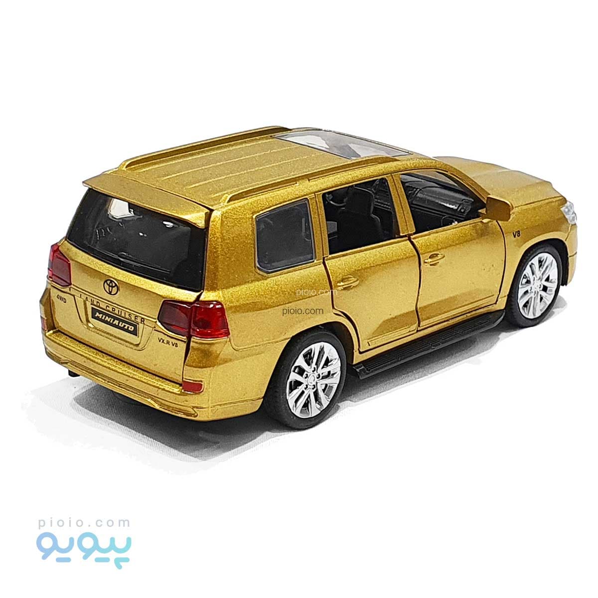 ماکت ماشین فلزی تویوتا لندکروز MiniAuto 1:32 — تصویر ۳