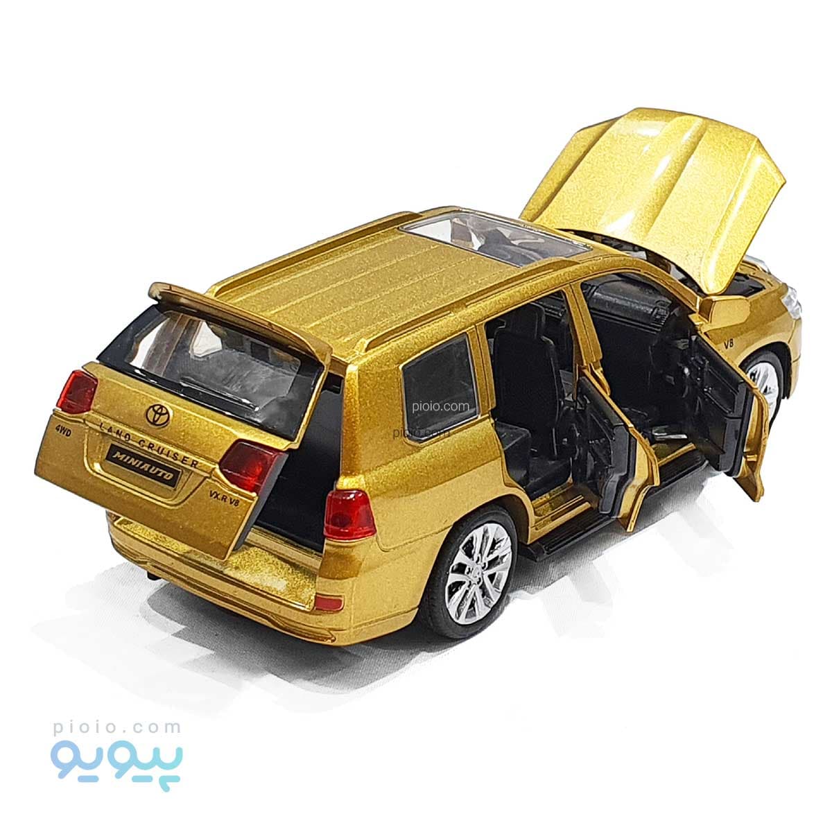 ماکت ماشین فلزی تویوتا لندکروز MiniAuto 1:32 — تصویر ۶