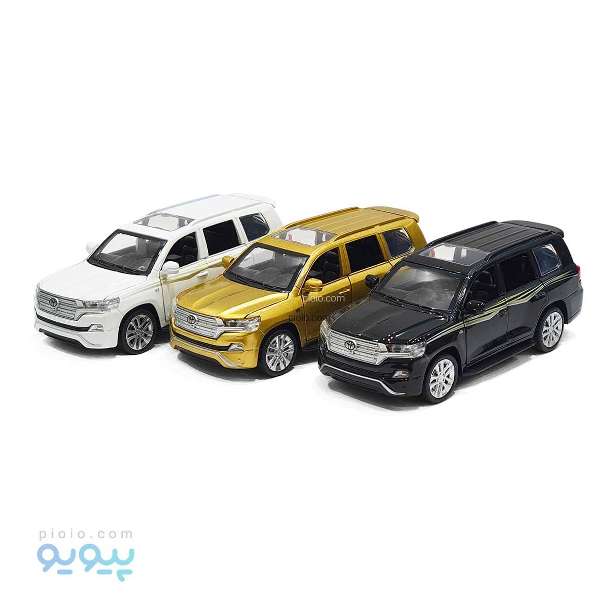ماکت ماشین فلزی تویوتا لندکروز MiniAuto 1:32 — تصویر ۴