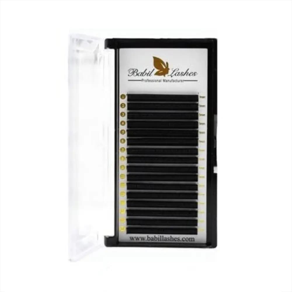 پالت مژه اکستنشن والیوم فست فن بابیل لش BABIL LASHES سایز میکس ضخامت 0.07 فر D