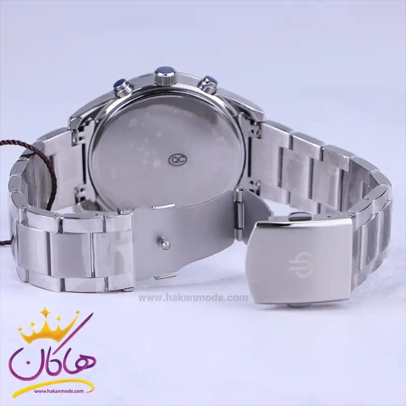 ساعت عقربه ای بیگوتی مردانه فلزی نقره ای صفحه مشکی BG.1.10561/2 — تصویر ۳