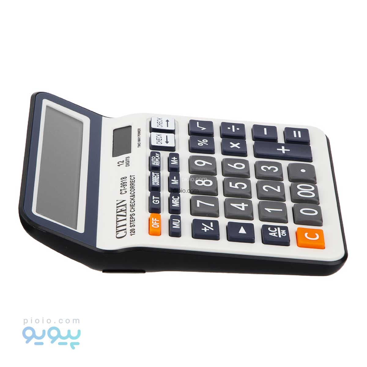 ماشین حساب طرح سیتیزن CITTZIEV آیتم CT-9918 تک و عمده — تصویر ۳