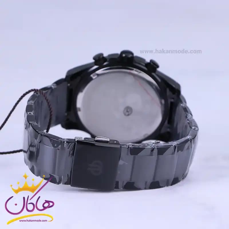 ساعت عقربه ای بیگوتی مردانه فلزی مشکی سه موتوره BG.1.10578/5 — تصویر ۳