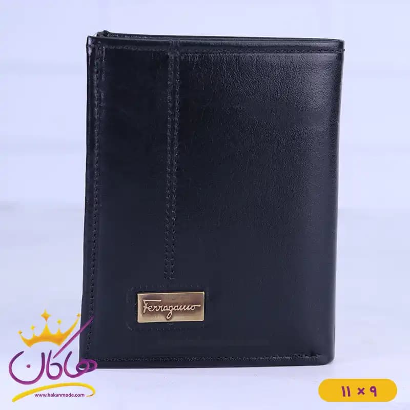 کیف پول جیبی مردانه چرم فراگامو کد 440 — تصویر ۲