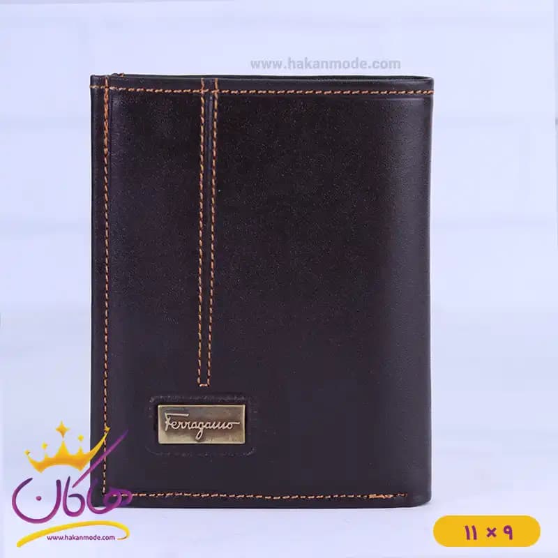 کیف پول جیبی مردانه چرم فراگامو کد 440 — تصویر ۳
