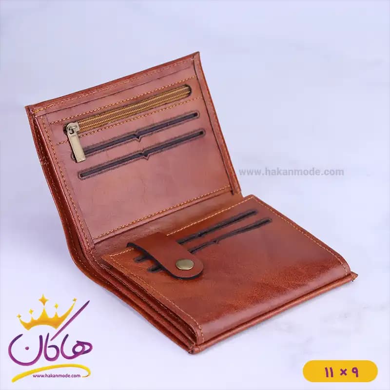 کیف پول جیبی مردانه چرم فراگامو کد 440 — تصویر ۷