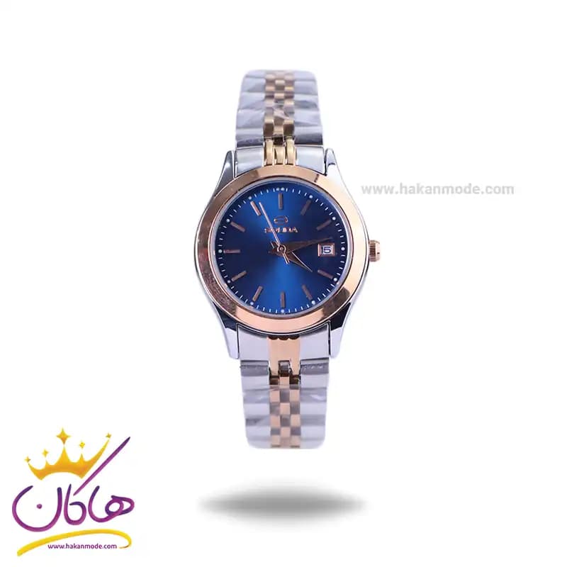 ساعت ست عقربه ای سولیدا استیل صفحه آبی 2136 — تصویر ۵