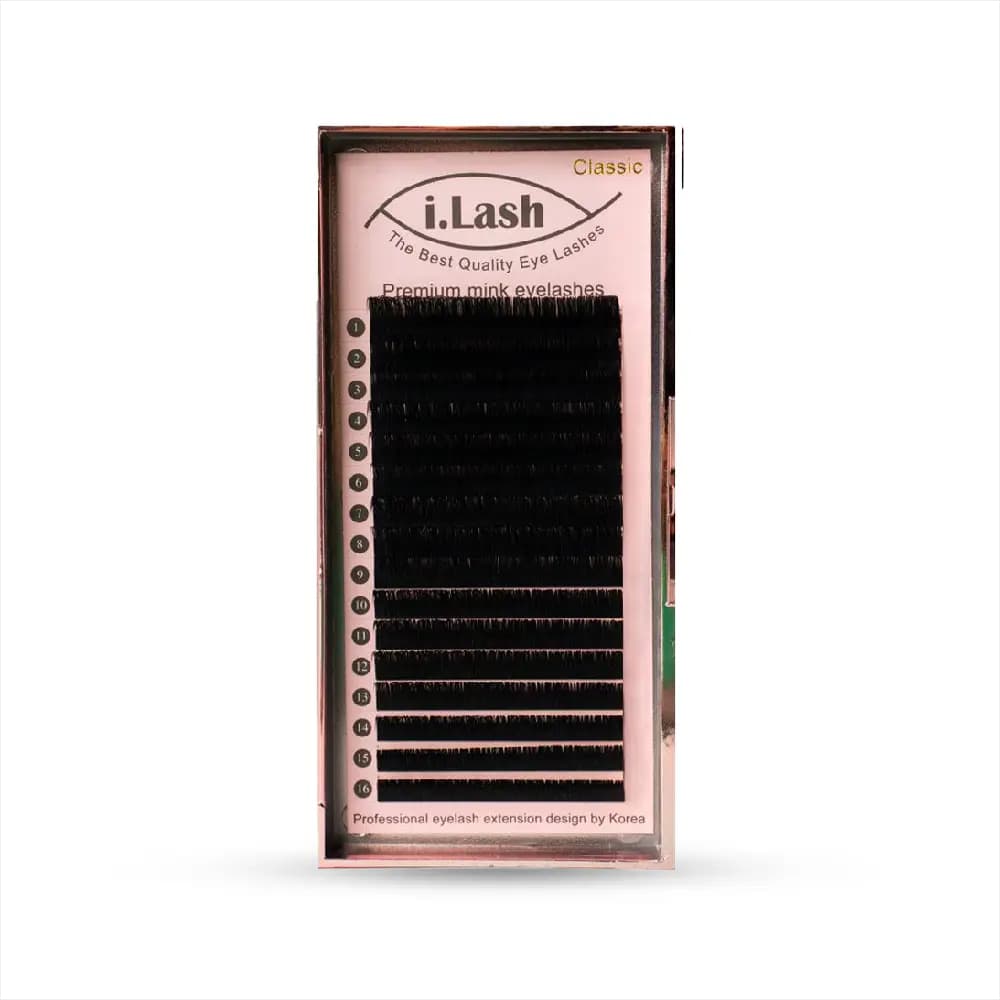 پالت مژه اکستنشن والیوم فست فن آی لش ILASH تک سایز 11 ضخامت 0.10 فر D