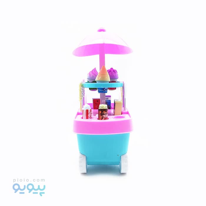 اسباب بازی چرخ دستی بستنی فروشی آیتم 6831 تک و عمده — تصویر ۲